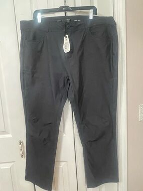 NWT Woman’s Halle Straight pants plus II in the color Coal size 20W inseam 30